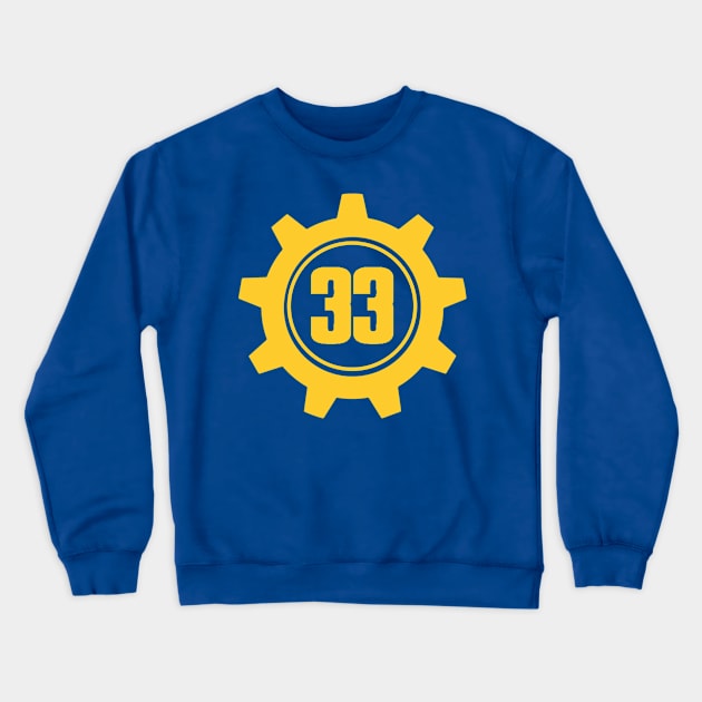 Vault 33 Crewneck Sweatshirt by Wyrd Merch